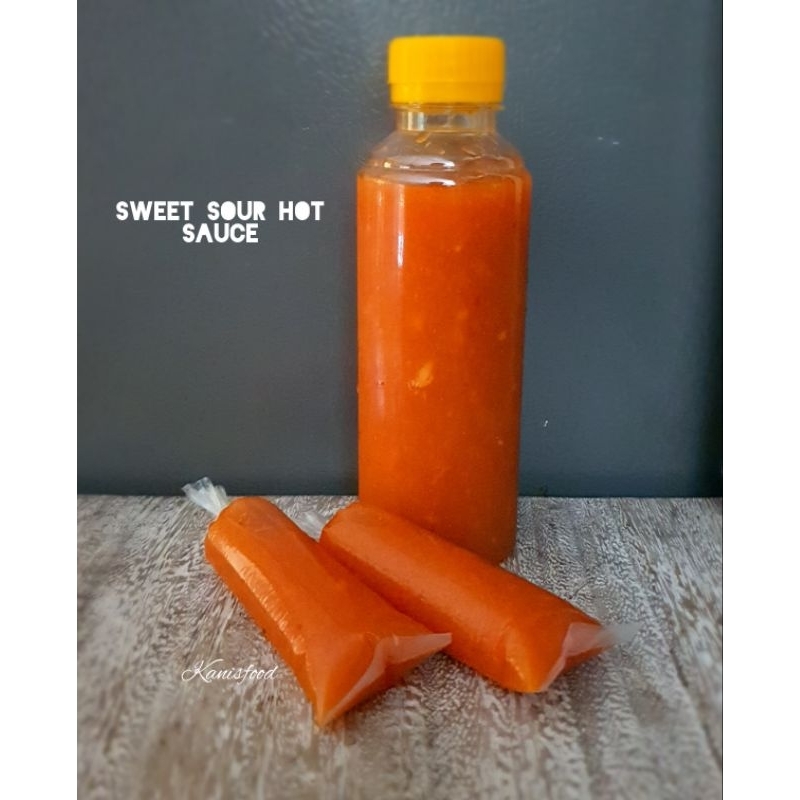 

Saos pedas manis /sweet sour hot sauce / saus dimsum