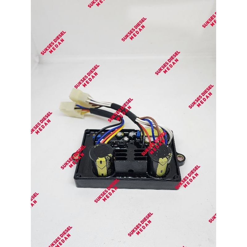 AVR Genset Diesel Welding Welder FDW7800E2 12 Kabel 2 Socket Firman