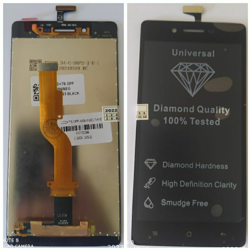 LCD OPPO A33W/NEO 7/A 1603 Black ORG