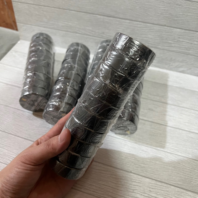 

CTShopID Isolasi Listrik Goldtape Hitam (1 Slop Isi 10 Pcs) Bagus Mantap Lebih Murah