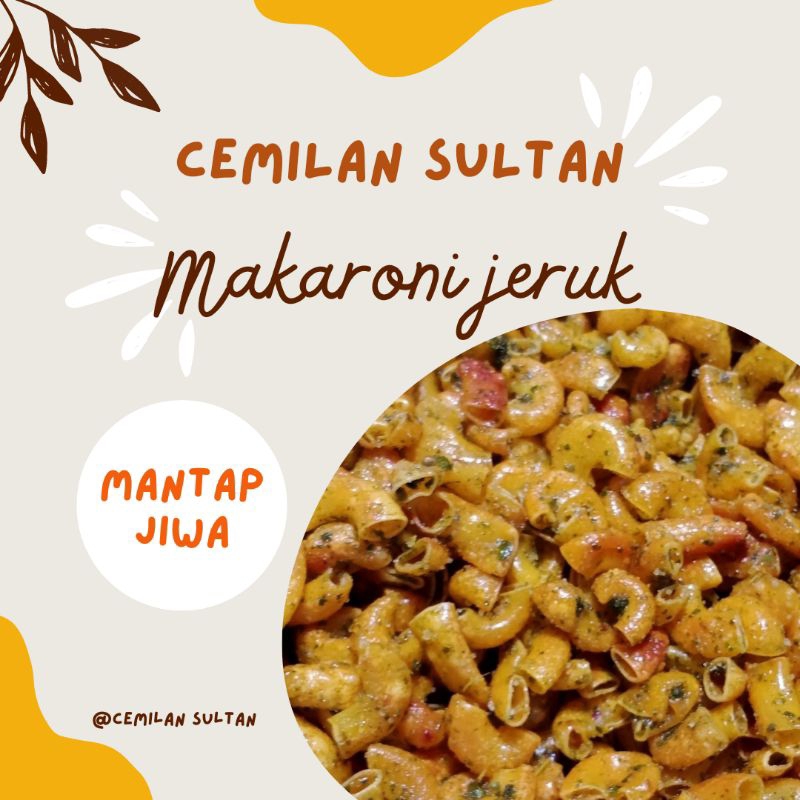 

(250 gr) makaroni jeruk pedas enak buanget