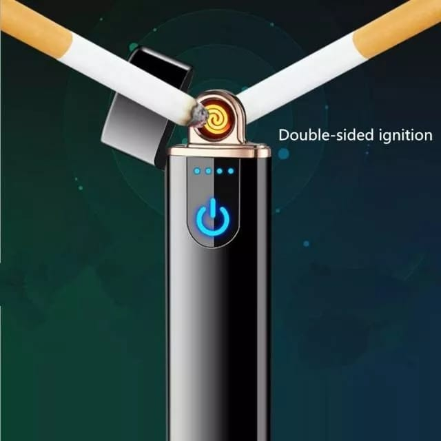 Korek Listrik Finger Touch Sensor Korek Api Elektrik USB Rechargeable