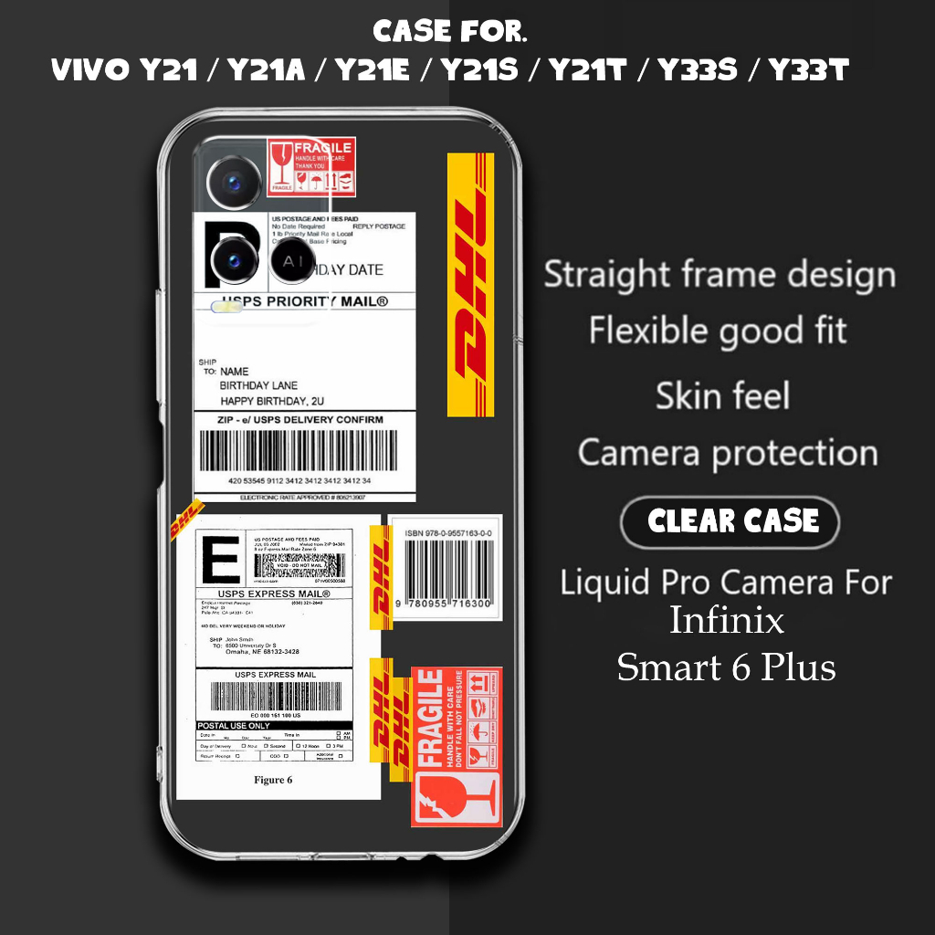 CASE VIVO Y21 / VIVO Y21S / VIVO Y21T / VIVO Y21A / VIVO Y21E / VIVO Y33T / VIVO Y33S MOTIF [DHL] TE