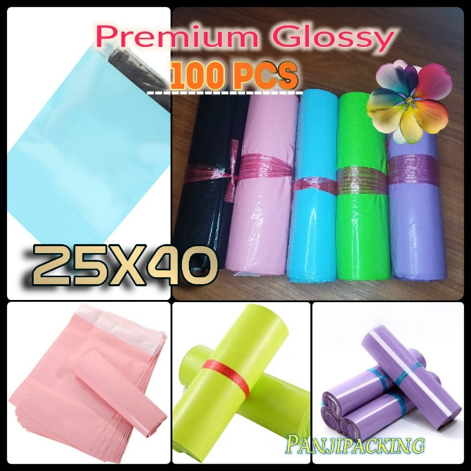 

HJK Plastik Polymailer Warna 25X40 Amplop Polimailer Packing Online 100pcs
