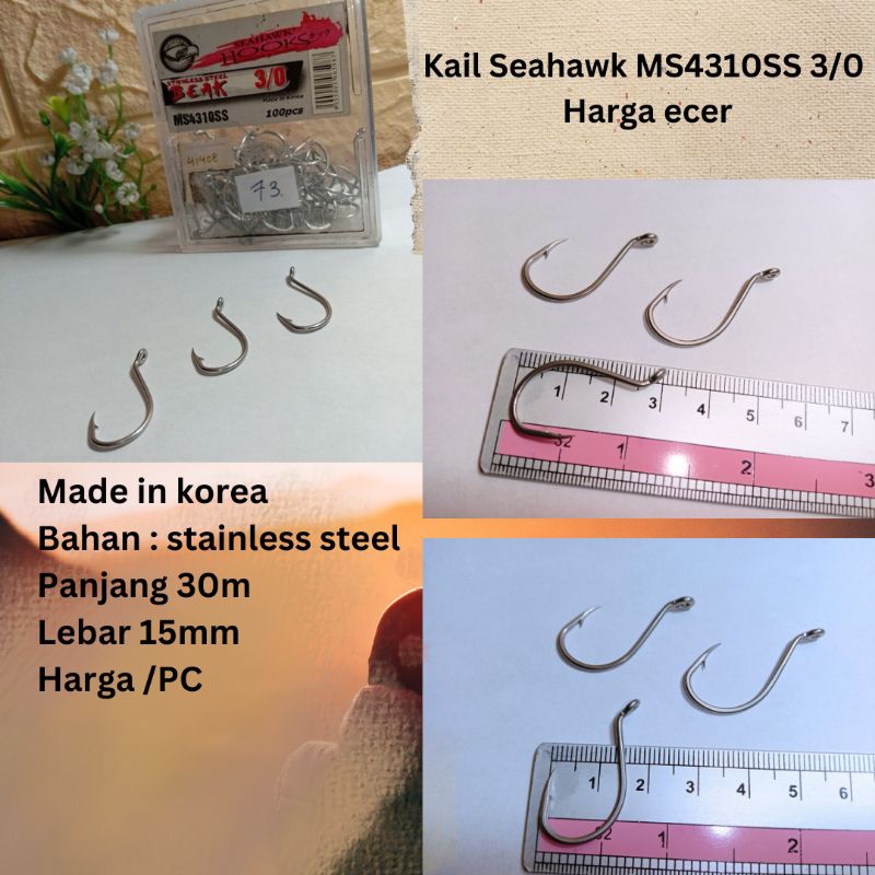 Kail Seahawk MS4310SS 3/0 Harga ecer