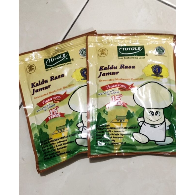 

totole kaldu jamur 40gr