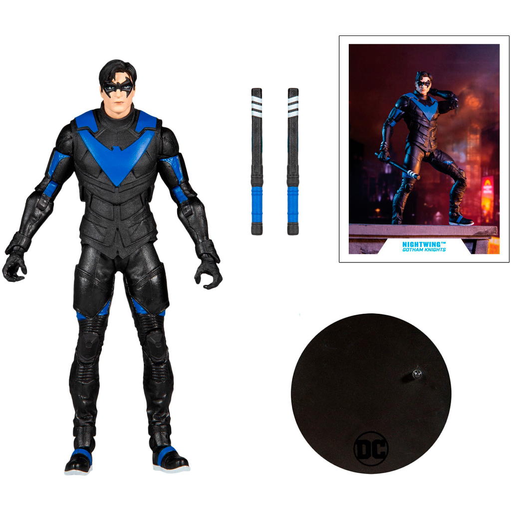 ACTION FIGURE dc multiverse batman nightwing superman robin joker mcfarlane toys lobo martian man hu