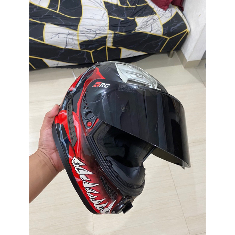 helm kyt k2r repaint venom v2