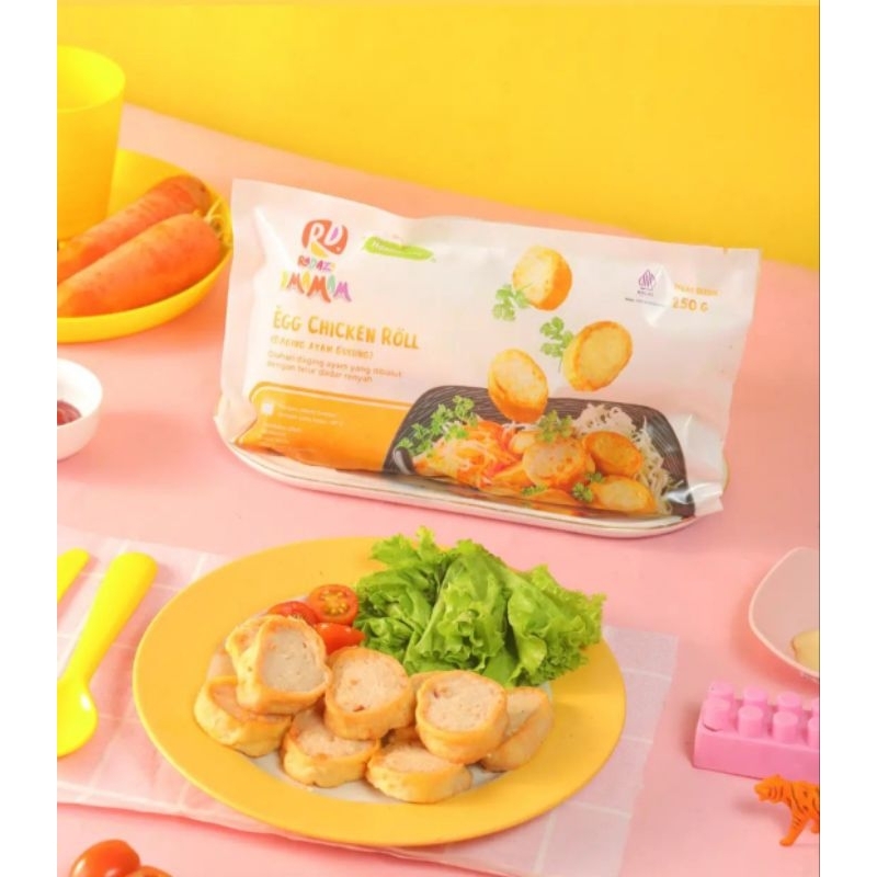 

Egg Chicken Roll D'mamam/Halal//Tanpa MSG,Pengawet dan Pewarna Buatan