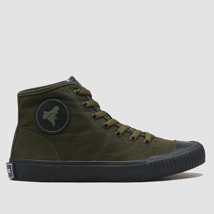 [Soleandjoy] BRODO - Vulcan HI Olive Black BS Sepatu Casual Cowok