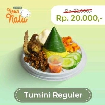 

Tumpeng Mini Tumini dan Nasi Kuning Bento Free Sticker