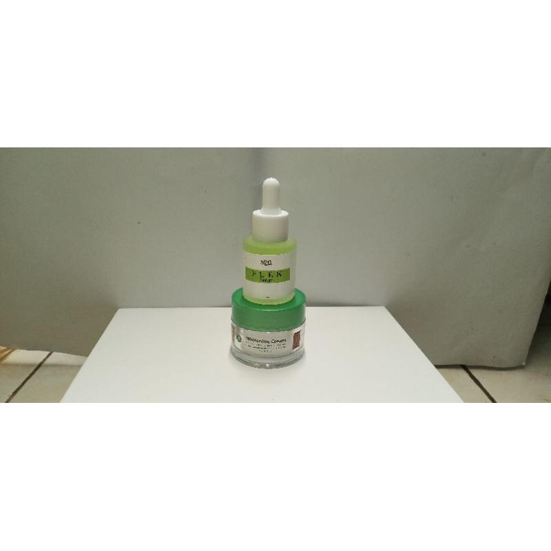 paket 2in1 cream lizdan serum SPG flek untuk mencerahkan dan membuat wajah menjadi glowing