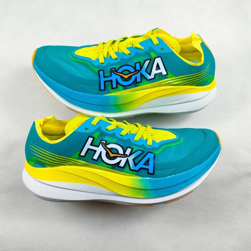 SEPATU LARI PRIA HOKA ROCKET X 2 CERAMIC PREMIUM QUALITY