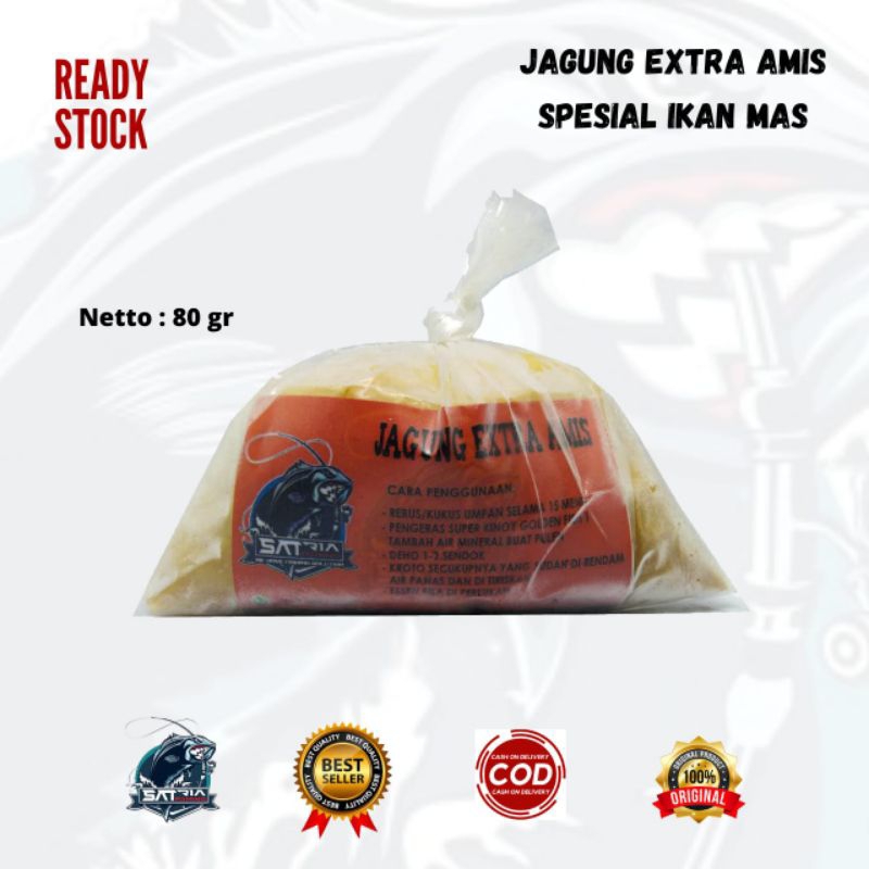 Umpan jagung extra amis - spesial ikan mas