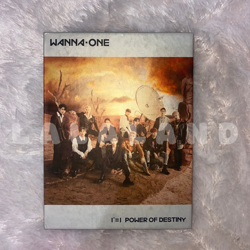 wanna one power of destiny album adventure ver | w1 pc photocard kang daniel jihoon daehwi jaehwan o