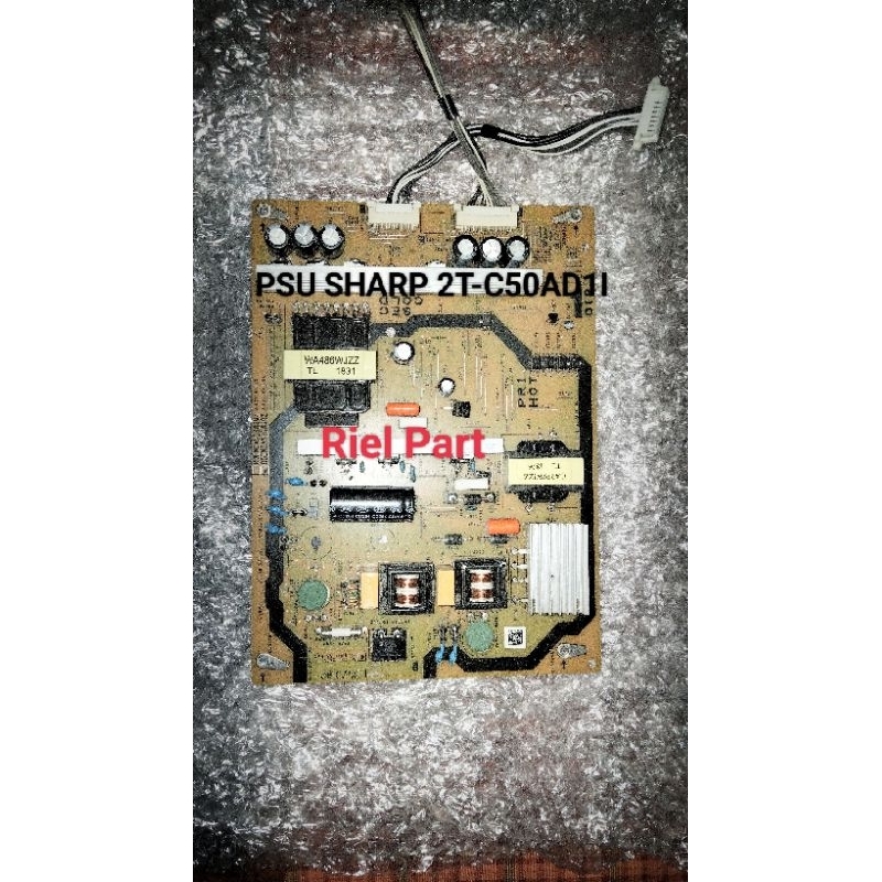 PSU - POWER SUPPLY - REGULATOR TV LED SHARP 2T-C50AD1I - 2T C50AD1I - 50AD1I