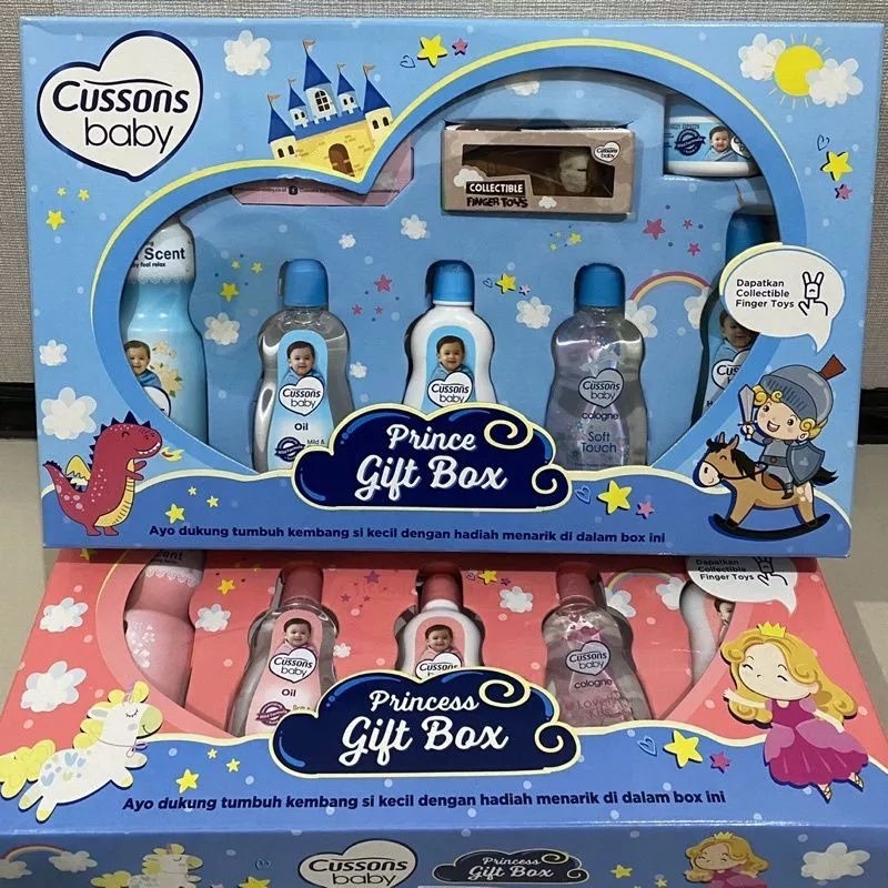 

GIFT BOX CUSSONS BABY | Skincare Bayi | Hampers | Gratis Bungkus Kertas Kado