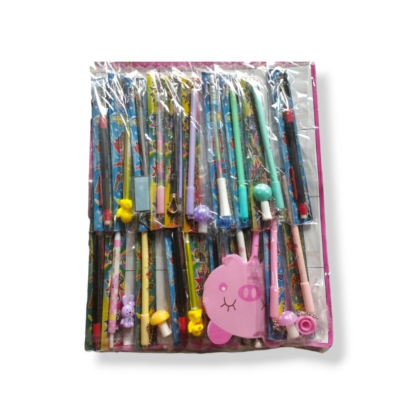 

Set Pensil Pulpen Penggaris || Alat Tulis Sekolah || Set Tulis Sekolah