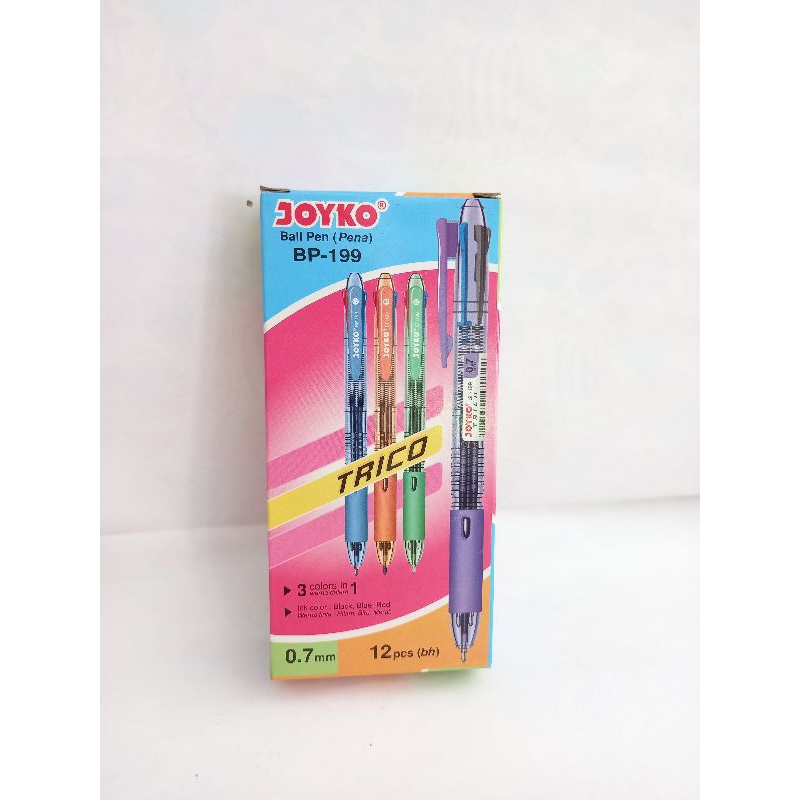 

Pulpen Joyko / Pena Joyko BP-199 / 0,7 mm (1 pcs) 3 colors in 1