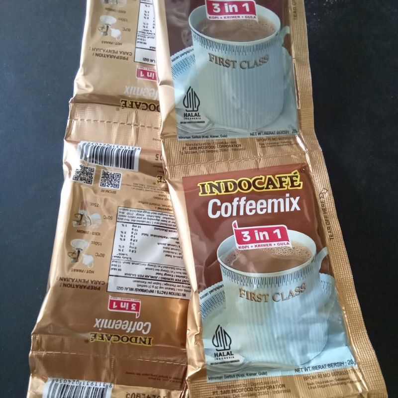 

Indocafe coffeemix renceng isi 10