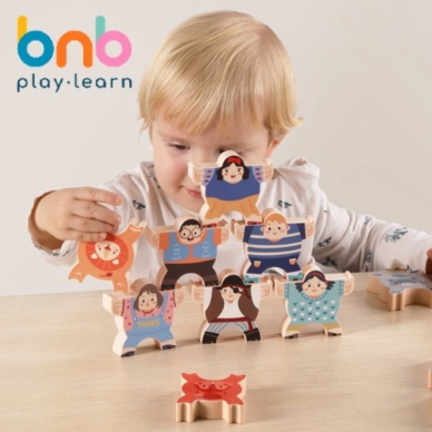 

Animal mainan games stacking 12pcs edukasi doll anak Tumama Limited Jual