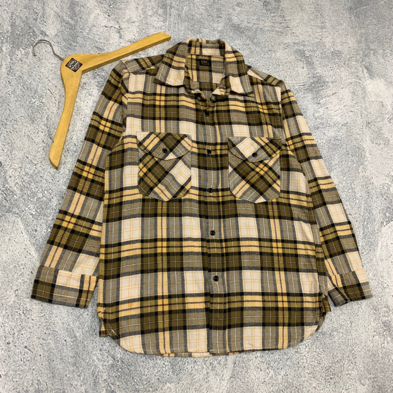 Lee wool plaid flannel original