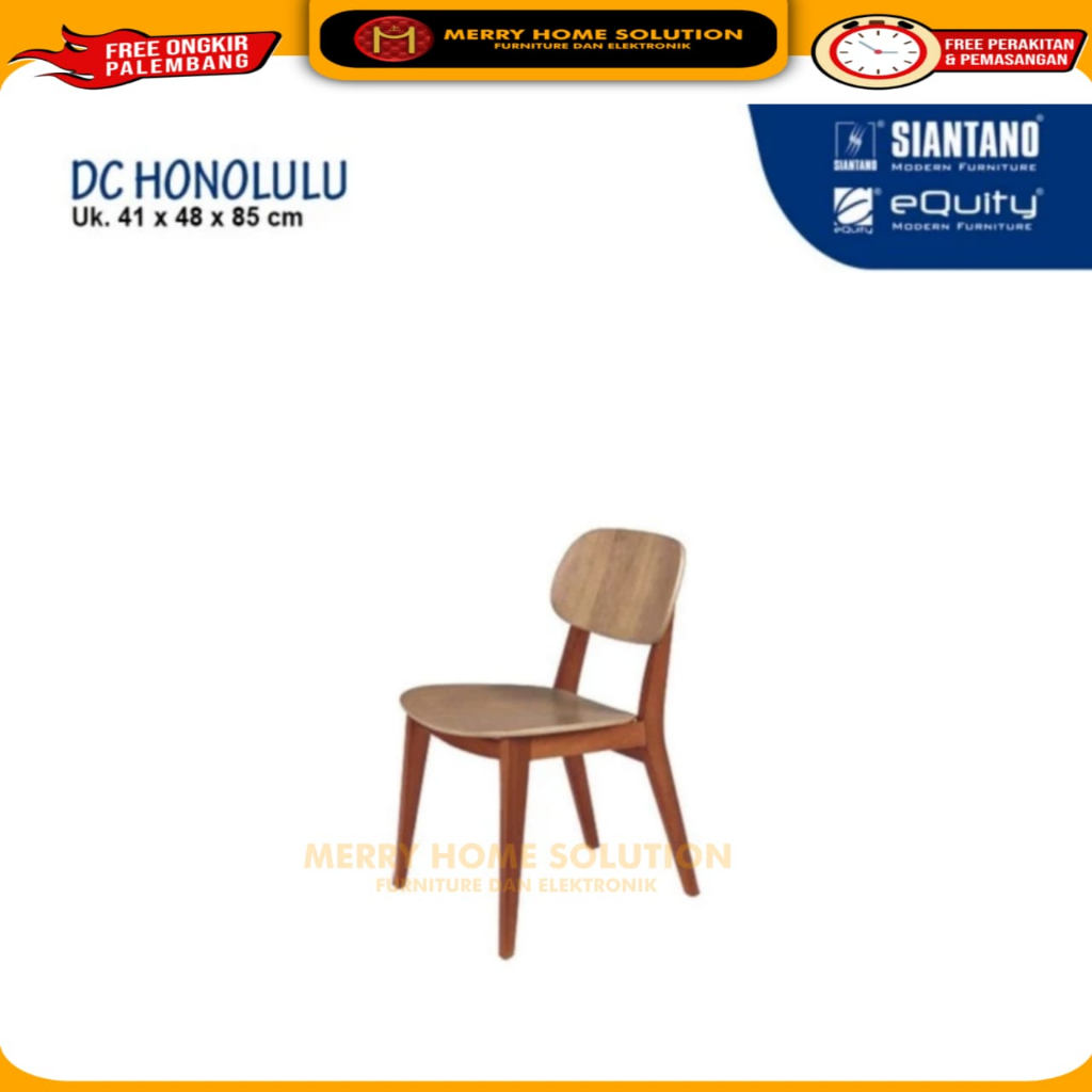 kursi makan siantano DC HONOLULU minimalis modren