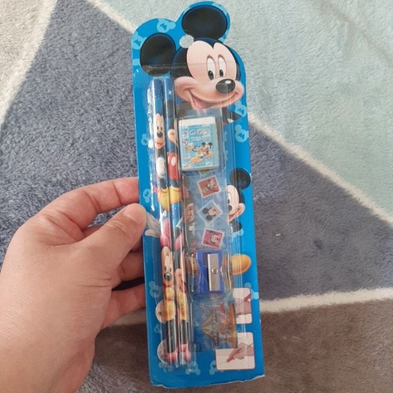 

pensil anak mickey stationery set mickey