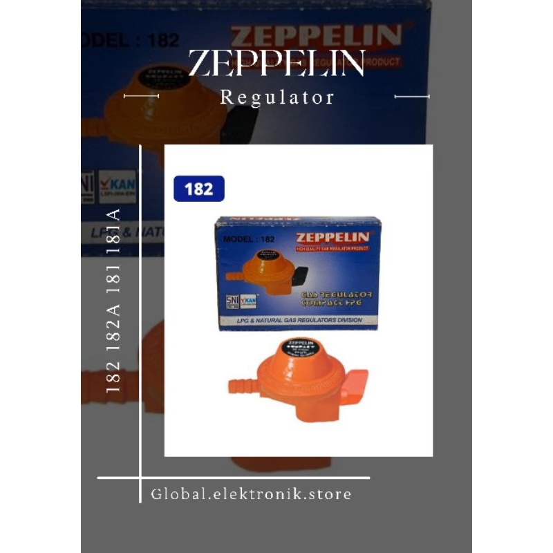 Regulator ZEPPELIN Tekanan Rendah dan Tinggi