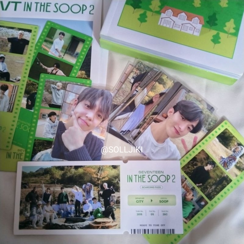 Photocard Seventeen In The Soop2 Sharing Set Poscard [OFFICIAL]