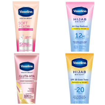 Vaseline Hand Body Lotion Serum Series 180ml 200ml / Hijab Healthy Bright Gluta-Hya