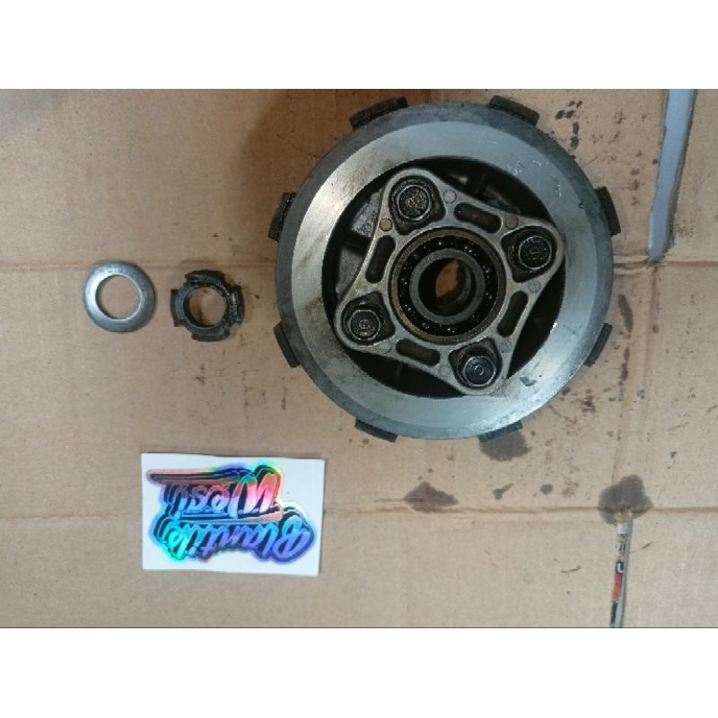 kampas kopling set rumah mp megapro primus hiu