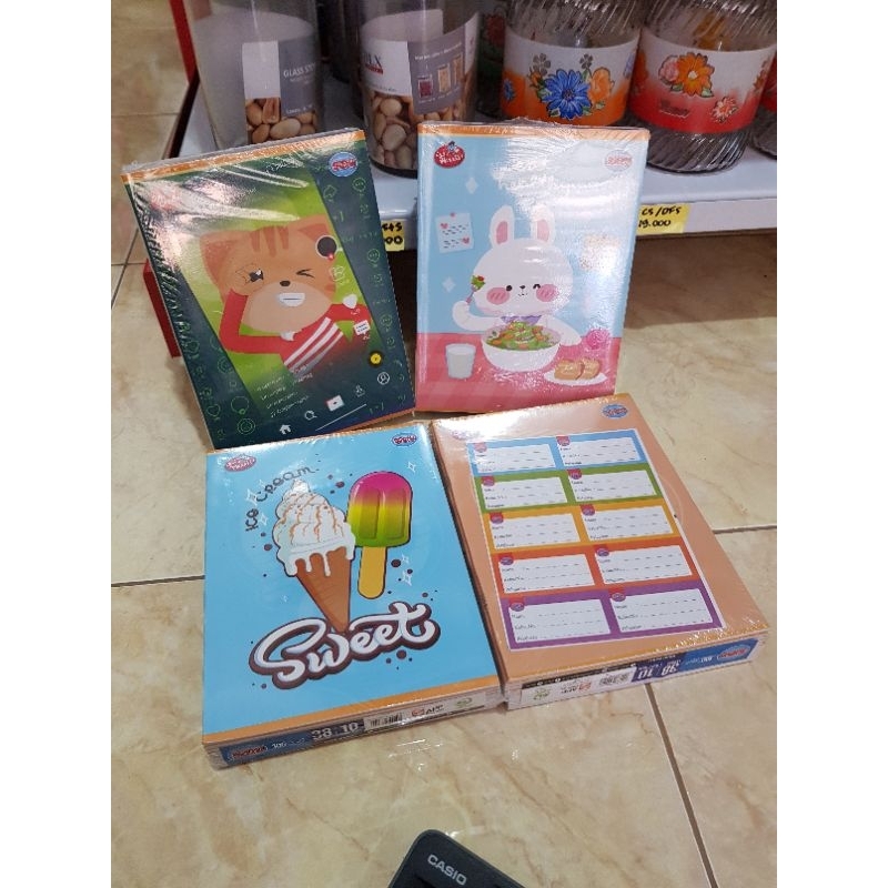 

Buku Tulis Sidu isi 38 Lembar (per pack isi 10 buku)