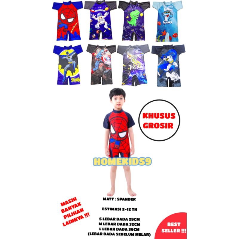 baju renang anak laki-laki murah grosir 1-12 tahun