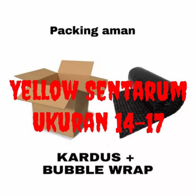 

ANF SNAKEHEAD||PACKING KARDUS YELLOW SENTARUM