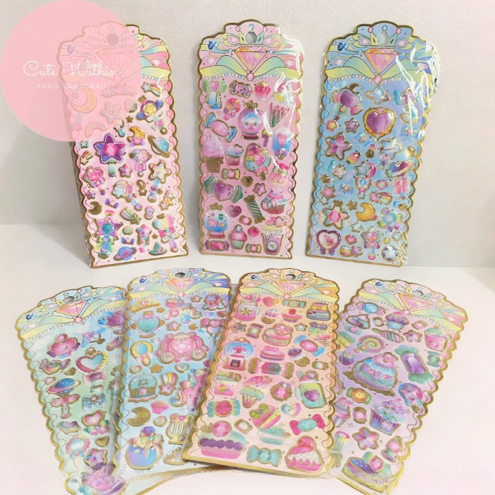 

Stiker Hias Tembok Diary Timbul 3D - MOTIF PERMEN CANDY - WX VF - sticker lucu gambar cute girl lucu unik stempel label hiasan hadiah anak sekolah alat tulis