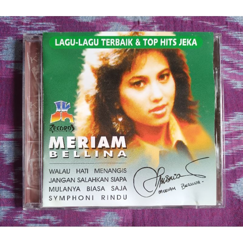 CD MERIAM BELLINA - LAGU-LAGU TERBAIK & TOP HITS JEKA