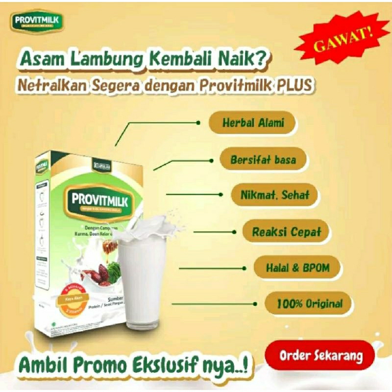 

Provitmilk Susu Etawa Untuk Nyeri Sendi dan Asam Lambung