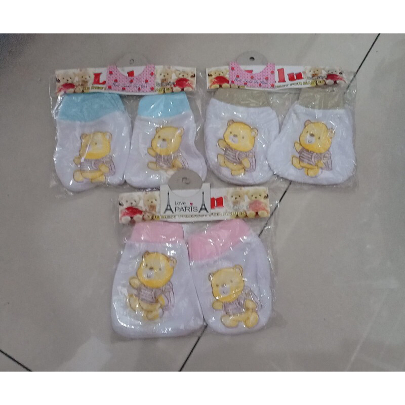 kaos tangan kaki set bayi