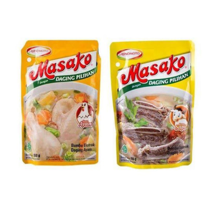 

Ajinomoto Masak kaldu ayam dan sapi 100gr