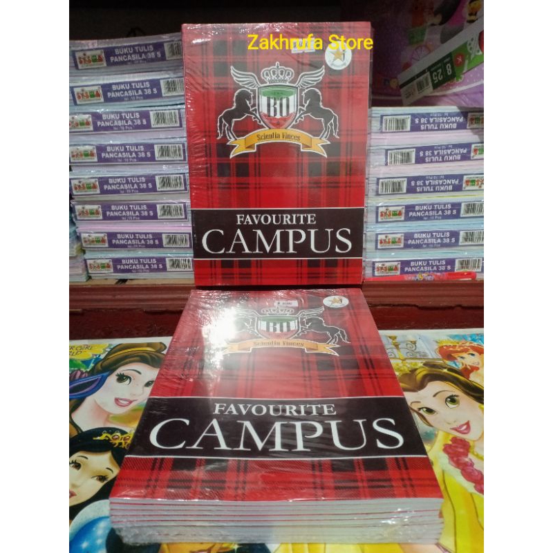 

PROMO Buku Tulis FAVOURITE CAMPUS 36 LBR Merek BINTANG OBOR