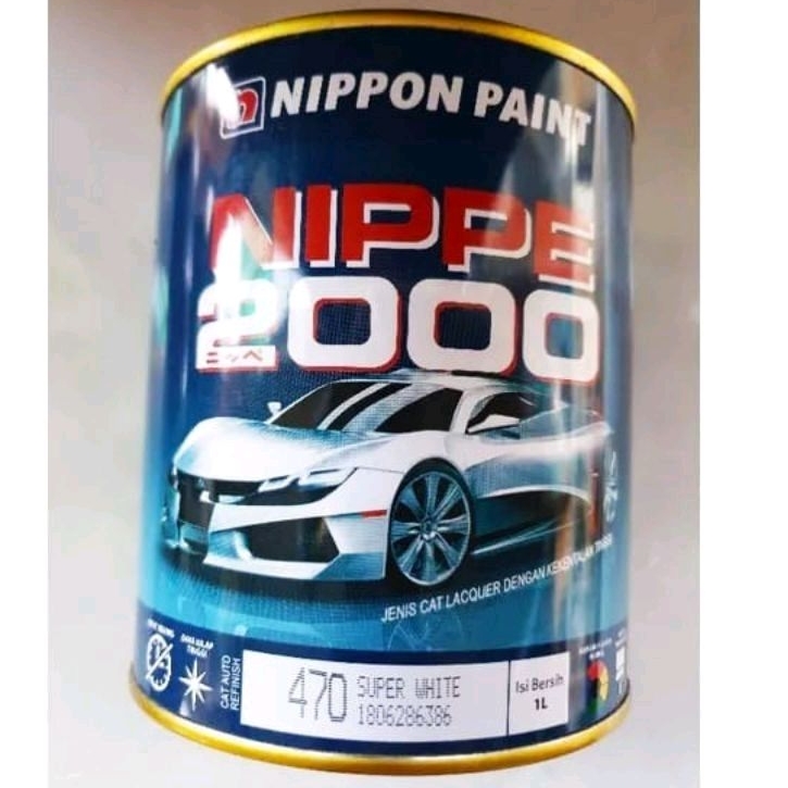 Cat Nippe 2000 Nippon paint warna putih/super white