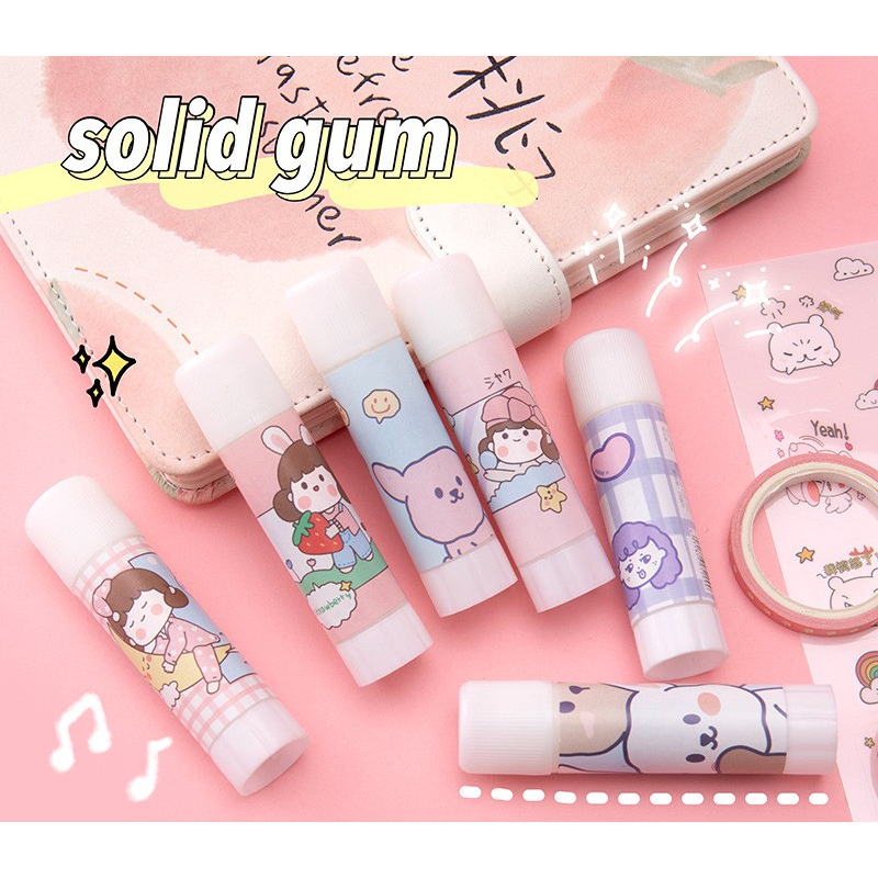 

glue stick 15gram/lem stick karakter lucu/glue stick motif carton cute