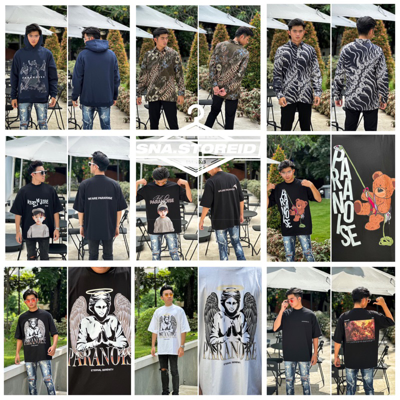 PARANOISE SEASON 10 HOODIE/BATIK/TEE TERMURAH OVERSIZE [100% ORIGINAL]