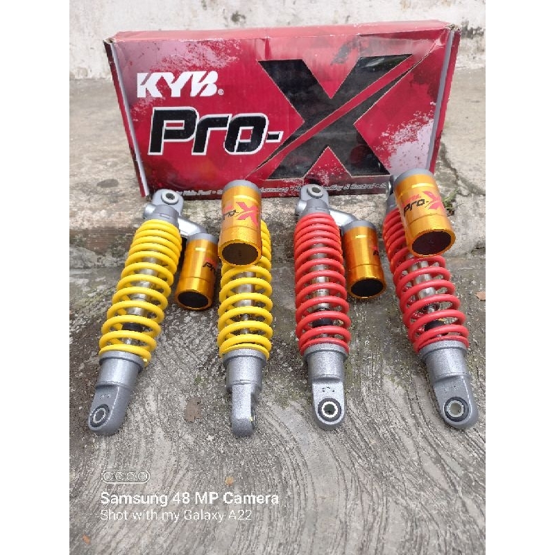 [SALE] shock skok belakang tabung kyb pro x original 310mm grand supra cb rxz rubahan gl megapro mur
