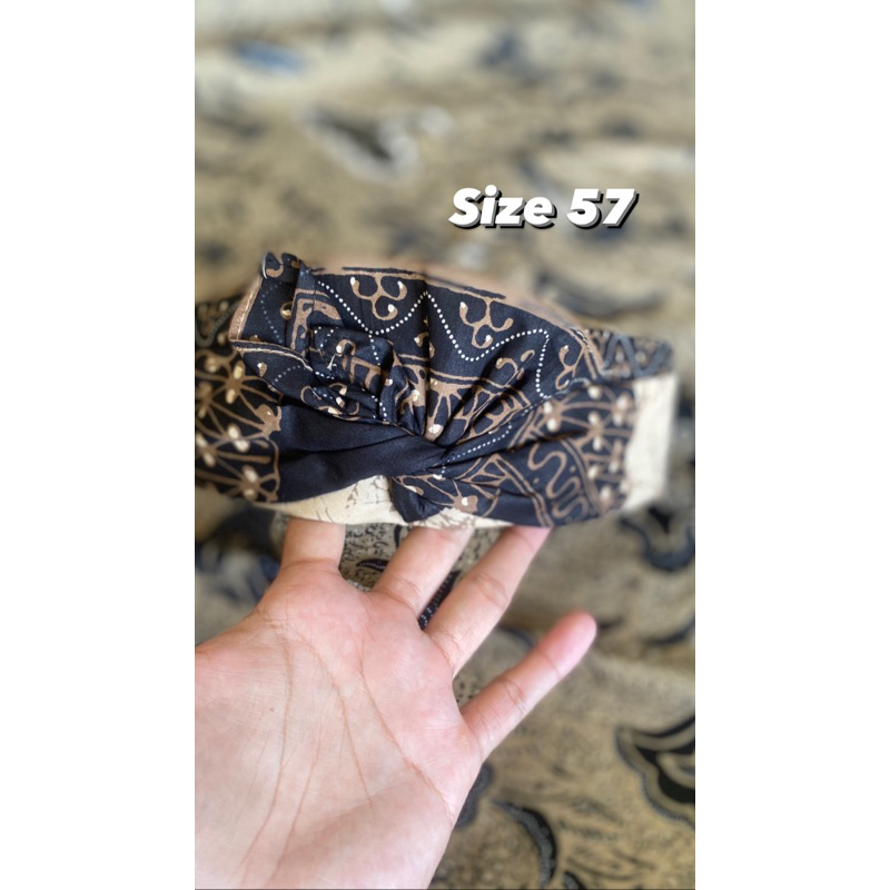 Udeng Jadi Batik Semi Tulis