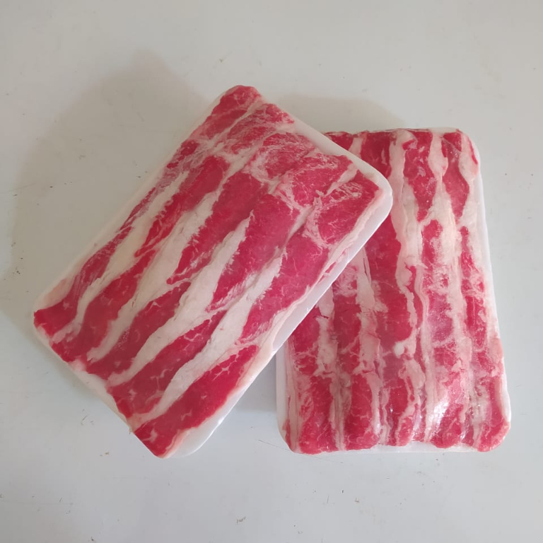 

Beef Slice AUS Shortplate / Daging Sapi Slice AUS Shortplate / Yoshinoya yakiniku 500gr