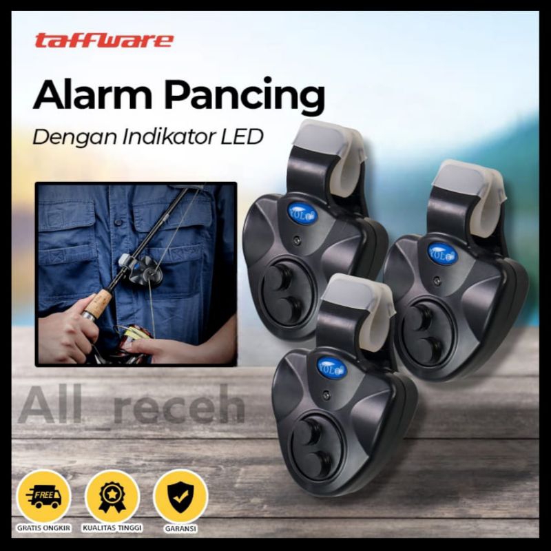 alarm pancing/penanda pangcing/alarm pancing dengan indikator led