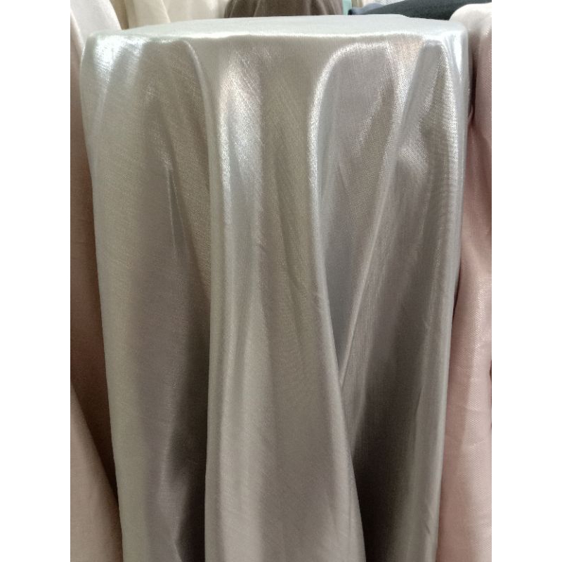 kain/bahan katun twill silver | katun twill