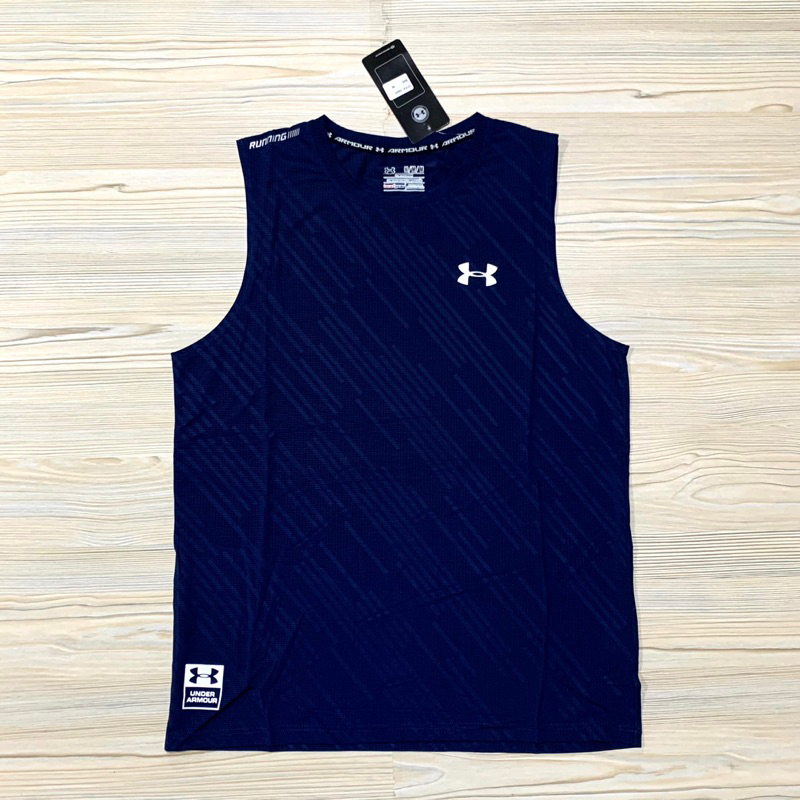 KAOS SINGLET IMPORT OLAHRAGA TRAINING LEKBONG CLIMALITE GYM RUNNING NEW IMPORT SPORTY HITAM NAVY